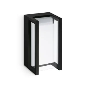 Philips LED wandlamp Pyrona buiten 12W zwart